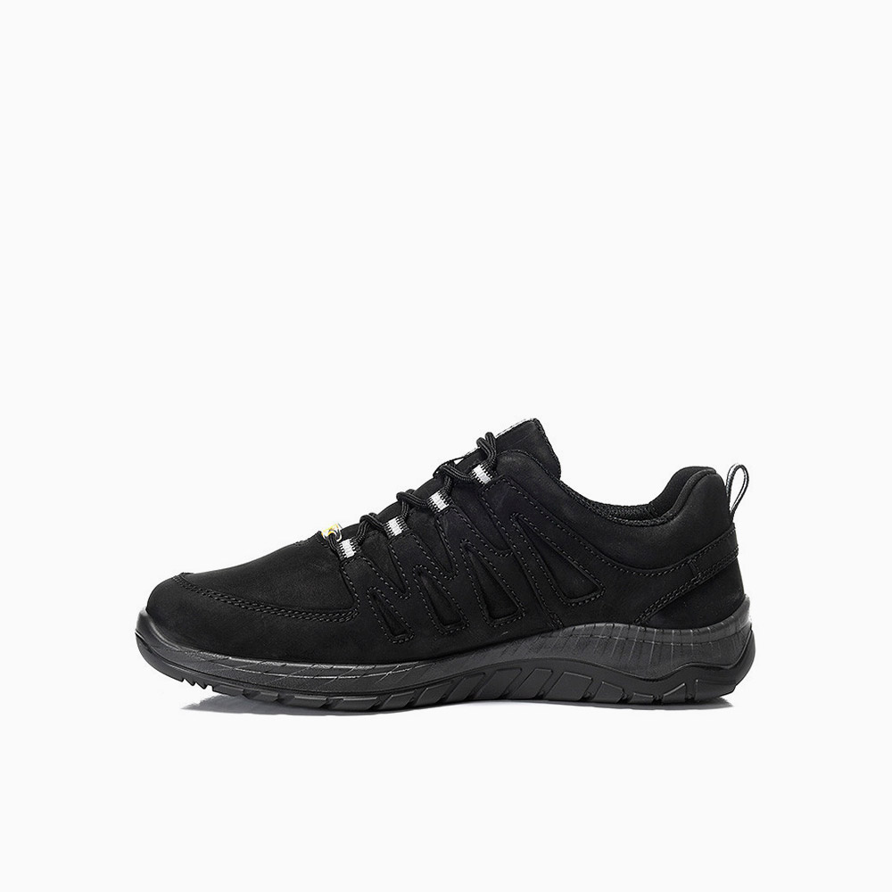 ELTEN HERREN Berufshalbschuh MADDOX black leather Low ESD O2