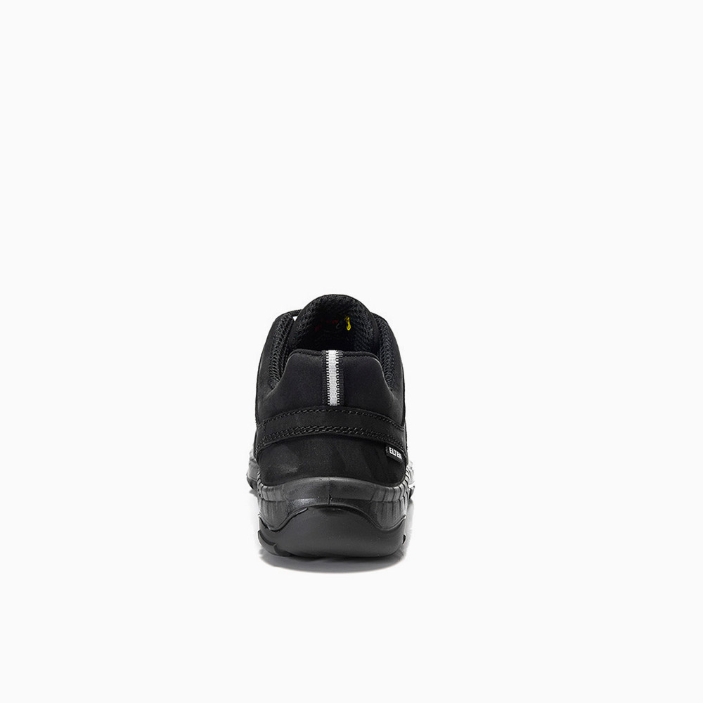 ELTEN HERREN Berufshalbschuh MADDOX black leather Low ESD O2