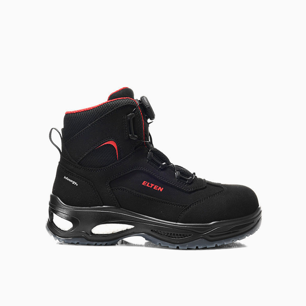 ELTEN HERREN Sicherheitsstiefel OWEN BOA® black Mid ESD S2