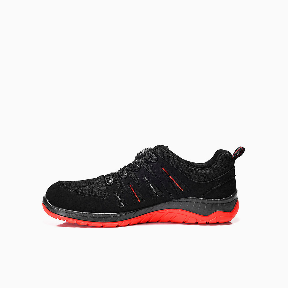 ELTEN DAMEN Sicherheitshalbschuh MADDOX BOA® black-red Low ESD S3S