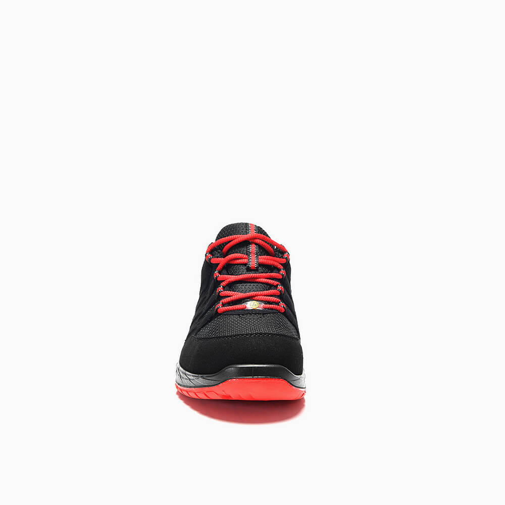 ELTEN HERREN Sicherheitshalbschuh MADDOX W black-red Low ESD S3S