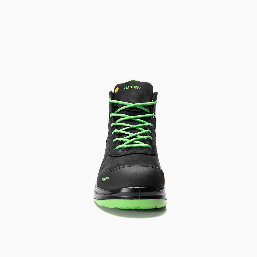 ELTEN HERREN Sicherheitsstiefel STEWART XXG Pro GTX black-green Mid ESD S3S HI CI