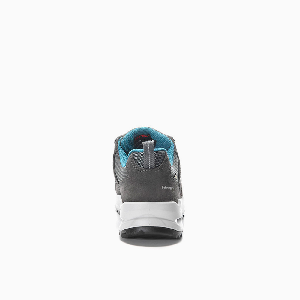 ELTEN DAMEN Berufshalbschuh ENYA XXF GTX grey-turquoise Low ESD O2 WR CI