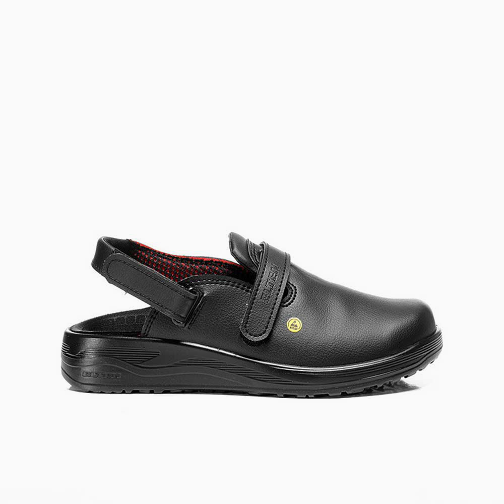 ELTEN DAMEN Sicherheitsclog MIA black ESD SB