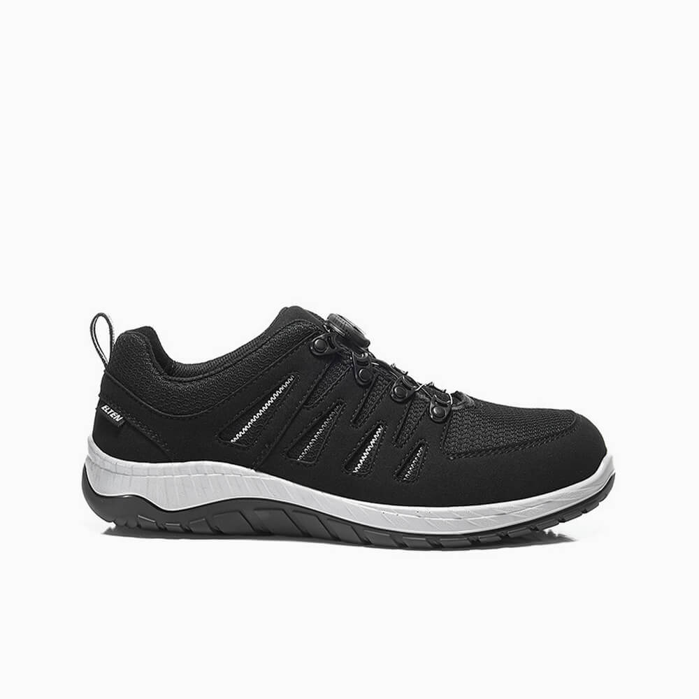 ELTEN HERREN Sicherheitshalbschuh MADDOX BOA® black-grey Low ESD S3S