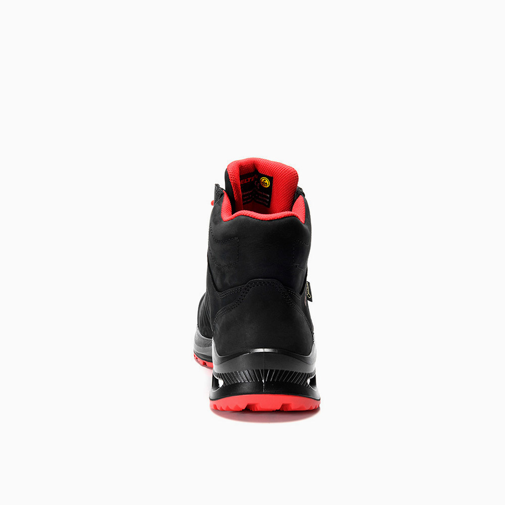 ELTEN HERREN Sicherheitsstiefel STEWART XXG Pro GTX black-red Mid ESD S3 HI CI