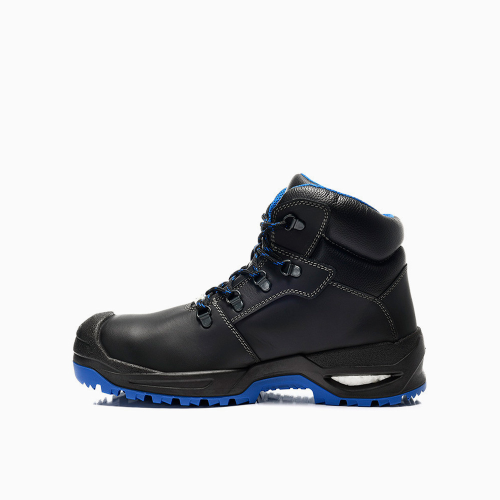 ELTEN HERREN Sicherheitsschnürstiefel LEONARDO XXSG black-blue Mid ESD S3