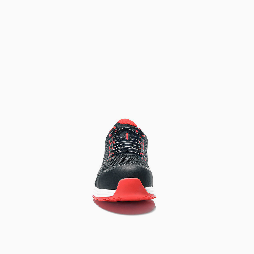 ELTEN HERREN Sicherheitshalbschuh LIVAS black-red Low ESD S1PL