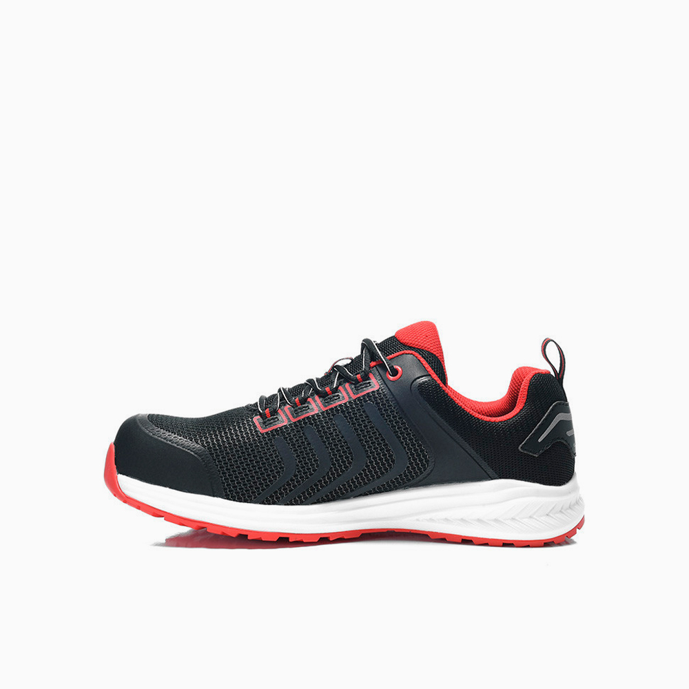 ELTEN HERREN Sicherheitshalbschuh LIVAS black-red Low ESD S1PL