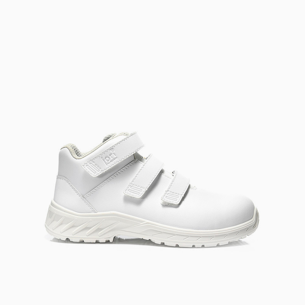 DAMEN JORI Sicherheitsstiefel jo_CLEAN Strap white Mid ESD S3S