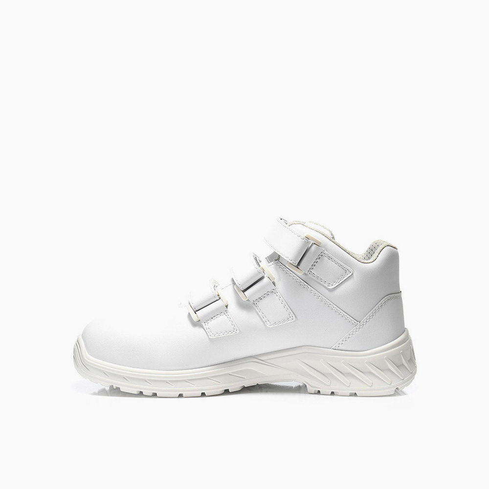 DAMEN JORI Sicherheitsstiefel jo_CLEAN Strap white Mid ESD S3S