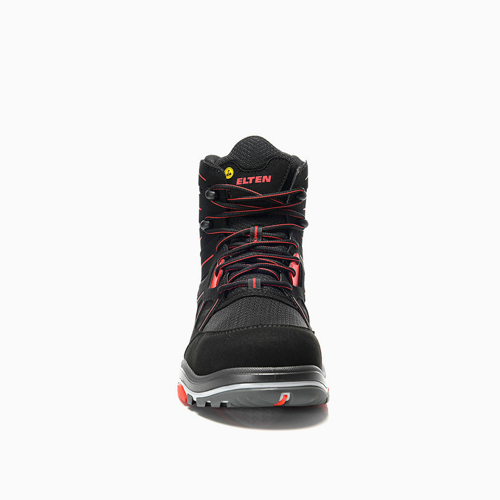 ELTEN DAMEN Sicherheitsschnürstiefel ANTHONY red Mid ESD S1 Typ 1