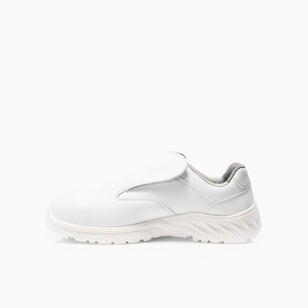 HERREN JORI Sicherheitshalbschuh jo_CLEAN Slipper white Low ESD S3S