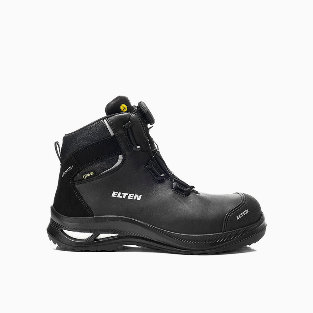ELTEN HERREN Sicherheitsstiefel TERENCE XXG PRO BOA® GTX black Mid ESD S3S HI CI